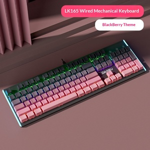 Teclado Mecánico LK165 DAREU con Grabado Lateral, Retroiluminación Multicolor, Alto Valor Estético, Cableado USB, Programable para Juegos - Product Image 6