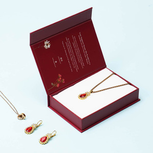 Wholesale Custom Logo Rigid Paper Drawer <b>Box</b> Recyclable Jewelry <b>Earrings</b> Necklace <b>Gift</b> <b>Box</b> with Foam Insert - Product Image 4
