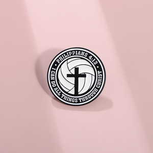 Jésus série dieu est bon tout <span class=keywords><strong>le</strong></span> <span class=keywords><strong>temps</strong></span> épingles en émail jésus freak club broches <span class=keywords><strong>d</strong></span>écoratives revers badges bijoux cadeau pour les amis - Product Image 3