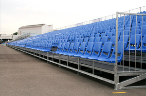 JY-715 High Quality Plastic Stadium Seat Chair <strong>Used</strong> on <strong>Grandstand</strong> Bleacher Retractable Seating System and Sports Seat - Product Image 4