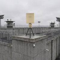 Radar de surveillance à basse altitude avec détection de drones, portée de 20 km