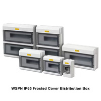 Boîtier de distribution électrique solaire extérieur CE IP65 étanche en ABS, boîte de jonction, coffret MCB