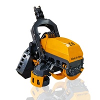 Têtes de débardage hydrauliques montées sur excavatrice pour la coupe forestière