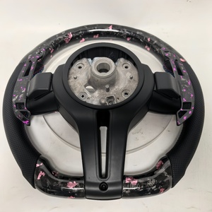 Volante de Fibra de Carbono Forjado Compatible con <span class=keywords><strong>BMW</strong></span> F22 F87 F06 F35 F32 F01 F02F80 F90 F36 F30 F10 F20 F10 - Product Image 6