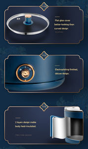 Conception de mode personnalisée OEM <span class=keywords><strong>mini</strong></span> marmite électrique multifonctionnelle <span class=keywords><strong>1</strong></span>,8 L marmite à soupe domestique pour <span class=keywords><strong>1</strong></span>-2 personnes - Product Image 5