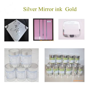 Encre de sérigraphie à effet miroir Bunedry, vente en gros, encres de sécurité argent et or pour impressions premium, durables et à haute brillance - Product Image 4