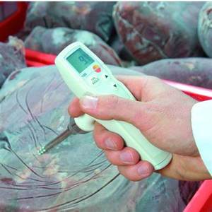 Thermomètre alimentaire Testo 105 avec embout pour aliments congelés |   Sonde de pénétration professionnelle pour la viande, les produits surgelés et la cuisine - Product Image 4