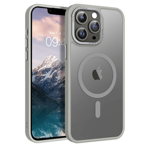 Coque de Téléphone en Silicone TPU Souple Magnétique Mat Givré avec Support pour <span class=keywords><strong>iPhone</strong></span> <span class=keywords><strong>11</strong></span> 12 13 14 15 <span class=keywords><strong>Pro</strong></span> <span class=keywords><strong>Max</strong></span> - Product Image 4