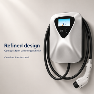 Cargador <span class=keywords><strong>de</strong></span> <span class=keywords><strong>Vehículos</strong></span> <span class=keywords><strong>Eléctricos</strong></span> <span class=keywords><strong>de</strong></span> 22KW Trifásico, Modo 3, Tipo 2, Wallbox, <span class=keywords><strong>Estación</strong></span> <span class=keywords><strong>de</strong></span> <span class=keywords><strong>Carga</strong></span> <span class=keywords><strong>de</strong></span> Nivel 2, Cargador Rápido <span class=keywords><strong>de</strong></span> CA <span class=keywords><strong>de</strong></span> 32A, EVSE Inteligente para el Hogar - Product Image 2