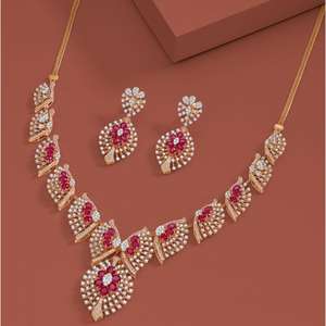 Ensemble de bijoux fantaisie en laiton pour femmes, léger et confortable, idéal pour un usage quotidien et pour offrir en cadeau, vente en gros pour l'exportation - Product Image 3