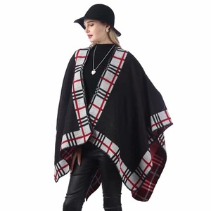 Gran oferta de chal de Pashmina de Jacquard de invierno para mujer, cárdigan de Cachemira cálido, capa Poncho para viajes, bufandas tradicionales de invierno, chales - Product Image 4