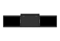 Moniteur Portable Triple 12 pouces double 1920 x 1080px lcd pour multi-affichage, Etc, double écran pour ordinateur Portable, prix de gros d'usine