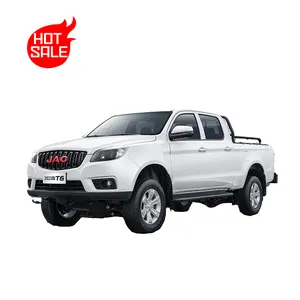 Popular Jac T6 Pickup Truck Double Cab 4Wd Double Cabin Pickup Cheap Cars For Sale Pickup