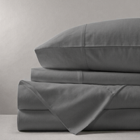 Parure de lit en viscose de bambou 100 % certifiée OEKO Standard, rafraîchissante et respirante, avec housse de couette et drap-housse, taille King Size, vente en gros