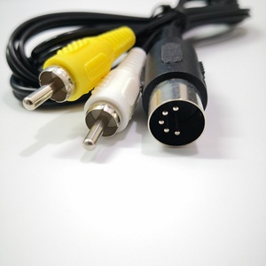 Cable de Audio y Video AV de 1.8M Compatible con SEGA Mega Drive 1 y <span class=keywords><strong>Genesis</strong></span> 1, Cable RCA, Accesorios para Juegos - Product Image 4