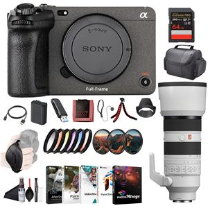 Appareil photo cinéma plein format Alpha <span class=keywords><strong>FX3</strong></span> ILME-<span class=keywords><strong>FX3</strong></span> avec zoom optique 4K 2x-7x et objectif FE 24-70 mm, capteur CMOS - Product Image 2