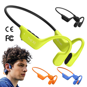<span class=keywords><strong>Casque</strong></span> <span class=keywords><strong>Bluetooth</strong></span> à conduction osseuse X5 Sports, léger (25g), 360° °   <span class=keywords><strong>Casque</strong></span> sans fil à réduction de bruit ENC avec son panoramique pour la course à pied - Product Image 1