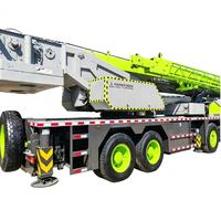 Grue SANY STC1000 d'occasion pour charges lourdes, grue sur camion SANY de 100 tonnes, équipement de levage haute capacité pour l'installation d'éoliennes