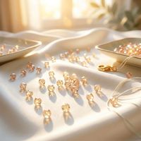 Strass à coudre de qualité supérieure, couleur pêche clair, 4 mm, facettés, à dos plat, haute brillance, écologiques, durables, forme diamant, pour robes de haute couture