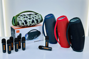 Altavoz de Buen Sonido BOOMS BOX3 (B21) Sistema de Alta Fidelidad, Altavoz Portátil para Fiestas al Aire Libre, Altavoz de Karaoke con Micrófono y Bluetooth - Product Image 6