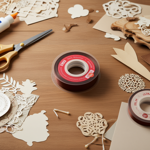 ริบบิ้นอิลัน กรอสเกรน 15Y 2.0ซม. สีกาแฟ อุปกรณ์งานฝีมือ - Product Image 3