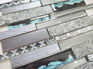 Piastrelle in <span class=keywords><strong>Mosaico</strong></span> di Vetro Dorato per Bagno, Piastrelle in Vetro per Piscina, Piastrelle in <span class=keywords><strong>Mosaico</strong></span> di Vetro Stampato per Rivestimento Parete - Product Image 3