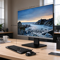 PC tout-en-un 24 pouces, écran IPS, caméra rotative intégrée, Win11, RAM DDR3, SSD+HDD, ordinateur de bureau professionnel, appel d'offres gouvernemental
