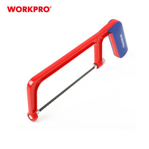 Sierra de Arco WORKPRO de 6 Pulgadas, Sierra de Acero <span class=keywords><strong>con</strong></span> Hojas de Sierra Reemplazables y Sierras de <span class=keywords><strong>Inglete</strong></span> Metálicas, Sierra Manual Multifunción para Metal y Madera - Product Image 4