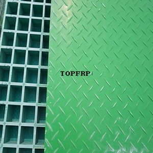 Panneau de grille en fibre de verre moulé FRP GRP recouvert de fibre de verre - Product Image 6