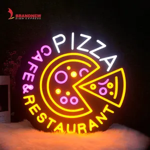 BRANDNEWSIGN Fabricante Custom Led Outdoor Signs Store Front Acrylic Neon Sign Letter Light para Negócios Decoração da Parede