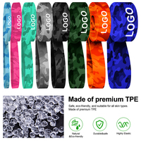 Bande de Résistance Élastique TPE Camouflage 2080mm pour Tractions, Sprint, Pompes et Entraînement de Force – Personnalisable