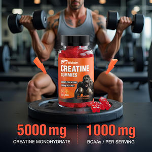 Integratore Pre-<span class=keywords><strong>Allenamento</strong></span> OEM con Etichetta Privata, Creatina Monoidrato in Gommose 5g, Gusto Halal, Integratori di Creatina per Donne e Uomini - Product Image 3