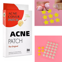 Patch de produit d'acné de tache claire de soins de la peau clinique original des patchs de bouton d'hydroc de cosmétiques 24