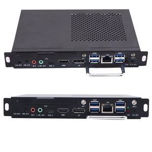 Ordenador OPS estándar europeo de fábrica BKHD, MINI PC de 10. ª generación con Intel <span class=keywords><strong>Core</strong></span>, PC OPS de 2 DDR4 y 64G, PC educativo de la UE - Product Image 1