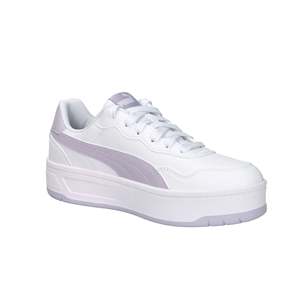 Sneakers da Donna Puma Wisteria Bianche e Viola, Stile Platform in Tela, Scarpe Trendy - Product Image 6