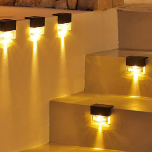 Lampes solaires LED étanches pour clôtures, marches de <span class=keywords><strong>terrasse</strong></span>, escaliers de jardin, rampes de <span class=keywords><strong>terrasse</strong></span> et éclairage décoratif de <span class=keywords><strong>piscine</strong></span> - Product Image 2
