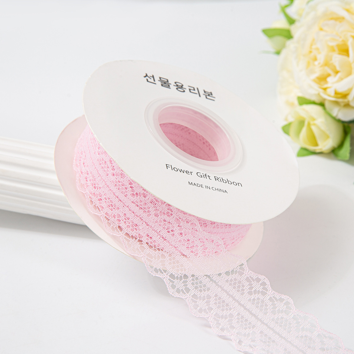 25 yards 3cm pink