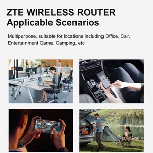 ปลดล็อคการ์ดเชื่อมต่อเครือข่ายไร้สายแบบดูอัลแบนด์ MF286D 4G/LTE 600MBPS CAT12 WIFI พร้อมพอร์ต RJ11 TEL - Product Image 5