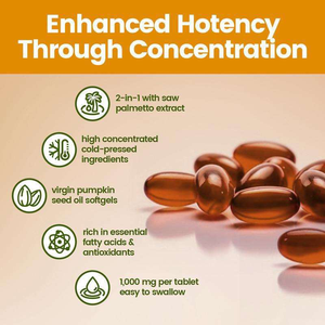 Pompoenzaadolie Helpt Gezond Haar Te Behouden En Verbetert De Warmte-Efficiëntie Door Concentratie. - Product Image 3