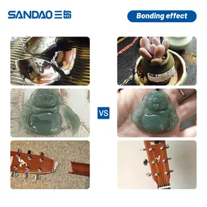 Hot Sale SD829 Curing Time 120 Minutes Milk White Glue Epoxy Resin Adhesive Ab Glue For Ceramic Metal Bonding