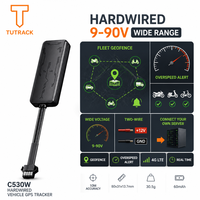 Traceur GPS pour moto, vélo électrique, scooter, véhicule, câblé, large plage de tension 9-90V, avec alerte de survitesse et fonction de géolocalisation de serveur personnalisable