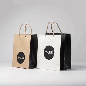 Custom Logo Kraft Paperboard Packing Shopping <b>Bag</b> for Clothing and Food for <b>Gift</b> Shops - Product Image 4