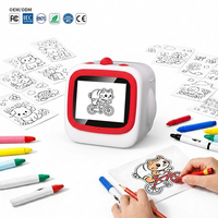 Imprimante IA Intelligente X25, Imprimante IA X25 203 DPI Thermique Sans Encre, Reconnaissance Vocale, Écran 2,4 Pouces, 6 Modes, Impression Graffiti et Doodle, Type-C