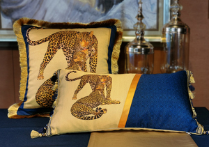 Ev dekor saten ipek yastık kılıfı kanepe koltuk minderi kılıfı araba koltuğu yastık kılıfı leopar baskı yastık kapakları - Product Image 3