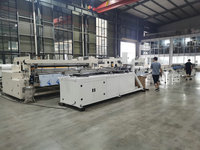 Machine d'emballage de papier toilette double couche multi-rouleaux (24 rouleaux) avec certification CE pour la fabrication de papier toilette