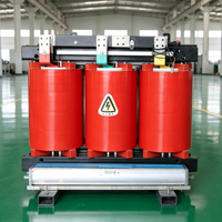 Transformateur sec à résine époxy SCB13 160 kVA 10 kV/400 V, économie d'énergie, tension personnalisée disponible