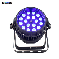 SHEHDS IP65 Par LED RGBWA UV 6en1 Zoom Wash 18*18W Luz DJ Impermeable para Eventos al Aire Libre