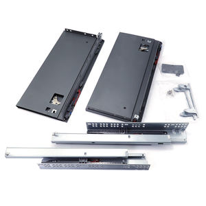 Offre Spéciale moderne fermeture en douceur tiroir glissière Rail 45mm largeur pour cuisine salle <span class=keywords><strong>à</strong></span> manger en plein air chambre meubles salle de sport hôtel armoire accessoire - Product Image 1