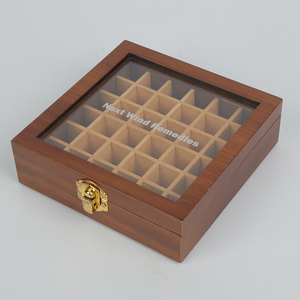 Caja de Perfume Rectangular de Madera MDF de Lujo, Fabricada a Mano, con Empaque Personalizado de Fábrica, para Cuidado de la Piel, Belleza, Medicina y Gafas - Product Image 4