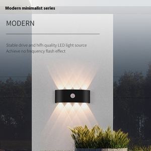<span class=keywords><strong>Applique</strong></span> murale extérieure noire nordique cour Rechargeable moderne blanc Led <span class=keywords><strong>applique</strong></span> murale extérieure <span class=keywords><strong>avec</strong></span> détecteur de mouvement - Product Image 4